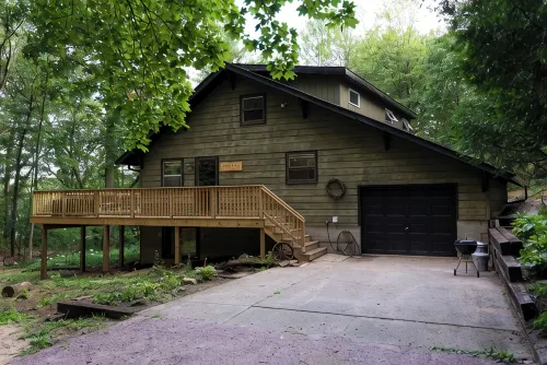 Lakefront Home on quiet sandy lake near peaceful Wautoma Kayaks, Canoe, beach - 3-Star