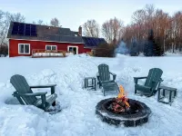 Cozy Vermont Lodge Near Jay Peak with Fire Pit - 3-Star