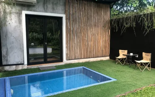 By the River Cottage with Private Warm Pool - Kolam Renang