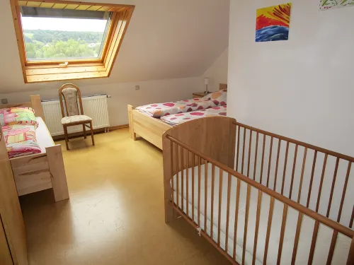 Vacation apartment Geistalblick Families up to 6 pers Fitters max 3 near Bad Hersfeld