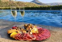 6 bedrooms/suites, infinity pool, gymnasium, gardens, barbecue - Douro Valley - Bữa sáng