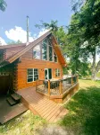 Boutique All Wood Cottage in the Woods
