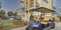 Sun City Crystal Beach 6-SEAT STREET LEGAL GOLF CART COMES WITH THIS RENTAL!!! - Private Pool