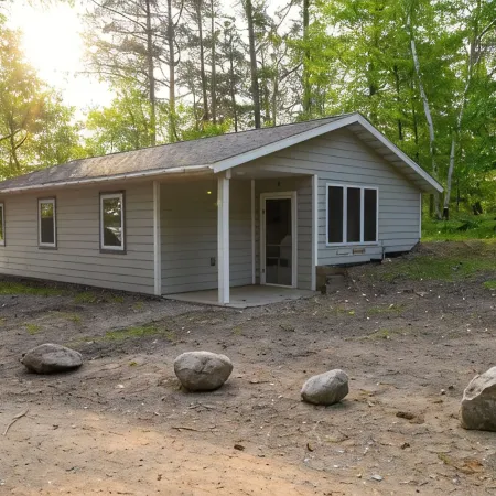 Webb Lake, Hackensack, Northern MN - 3 Bedroom, Sleeps 6 - Cabin #6 Blue Water