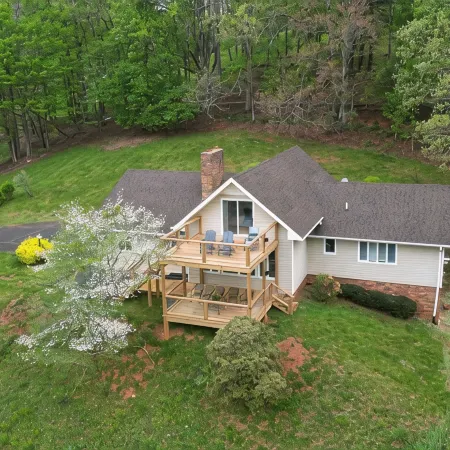 Spacious home in the Blue Ridge Mountains. Relaxing location and Pet Friendly!