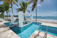 Oceanfront 5-Stars Starfish Villa, Dawn Beach, Private Pool, Secured, Concierge - Villas