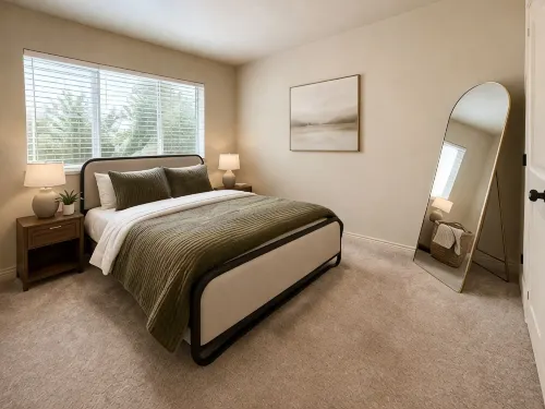 Spacious fully loaded 4-bedroom townhome sleeps 12 freeway access next to BYU