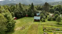 Glamp Richard on Adirondack Flower Farm