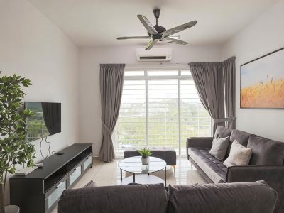 Cozy 3B2B for 6 |Free Wifi &Parking|Seri Kembangan