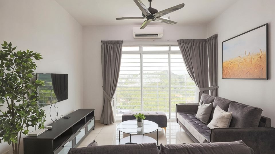 Cozy 3B2B for 6 |Free Wifi &Parking|Seri Kembangan