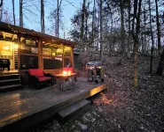 Mystic Moonlight - Charming cabin with WiFi and AC in lovely Sautee Nacoochee - シャレー
