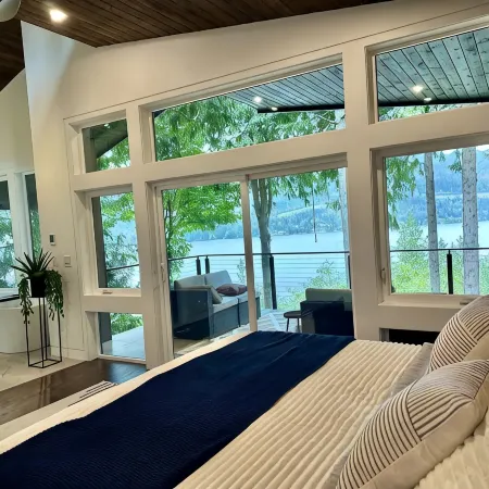 Brand new! Modern Lake Whatcom View home
