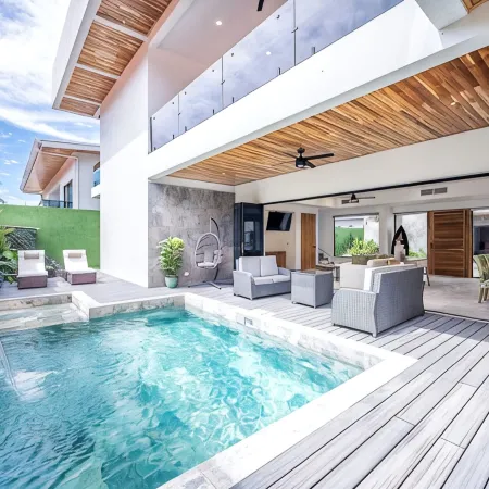 Brand New 7 Bedroom Luxury Villa Prime Location on the South End of Jaco Beach