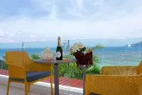 فندق ومطعم لو ريلاكس - غرفة مطلة على الجبل