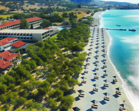 Doryssa Seaside Resort Hotéis em Pythagoreio