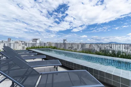 Estúdios ao Lado do Allianz Park, Piscina, Vaga Отели рядом с достопримечательностью «Butantan Institute»