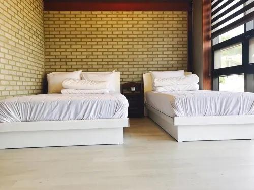 White Windmill Guesthouse - غرفة مطلة على الجبل
