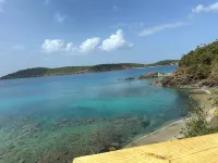 The Beach House on St. Thomas with Secluded Private Sand Beach