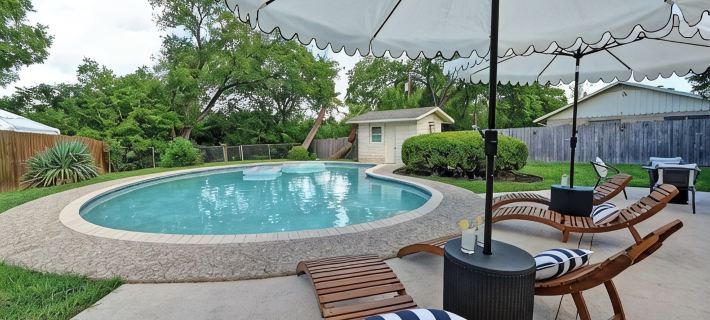 Austin Music Retreat - Spacious 5BR home w/ private pool & game room near Austin Hotels in Pflugerville