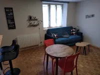Le Lupicin, a comfortable, spacious studio in the heart of the Haut Jura nature park.