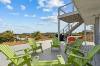 Gorgeous Oceanfront Home~Private Boardwalk and "Crow's Nest" with Amazing Views! - 4-Star