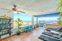 Sunset Sky Loft with Private Pool Panoramic Ocean View Steps to Camarones Beach