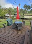 Cozy canal front house with its own boat ramp and dock. Amazing waterfront view. - 3-Star