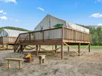 Furnished Glamping Tent/King Bed/Access to the Red River - Dancing Deer - #6 Hotels in Powell County