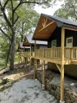 Griffen Mill Properties Cabin #8 by Waterfall in Salem Al  with WiFi, AC - 3つ星