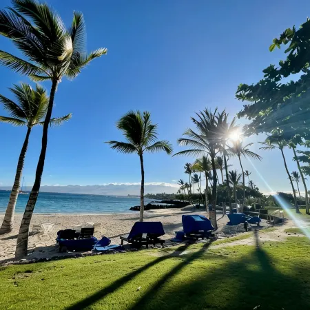 Mauna Lani Palm Villas H4 Corner Two-story Villa with Floor to Ceiling Views