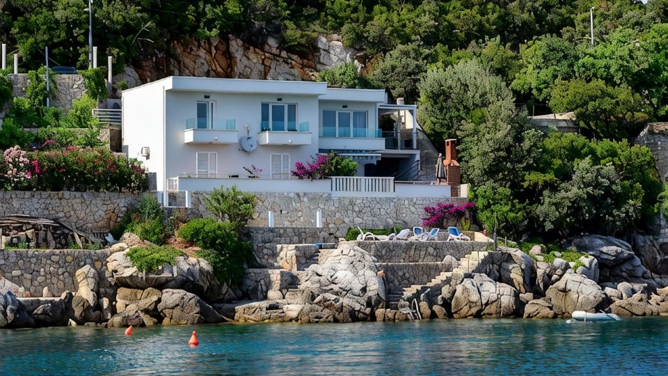 Beach House - Spectacular Family Beach House with Hot Tub Near Dubrovnik