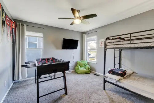 Bump Set Slam Dunk @ SpookyNook - Sports Inspired Townhome - 1 Min Walk to Venue - Wi-Fi