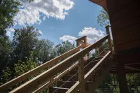 Owl's Nest  - Treehouse -2mi. from Falls Trailhead - 발코니