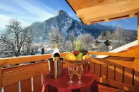 Landhotel Böld Oberammergau - Bjergudsigt