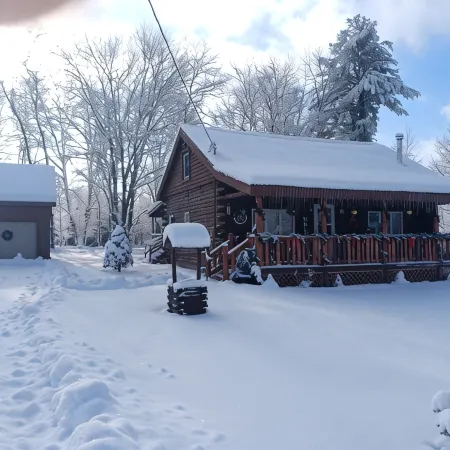 Cozy Log Cabin Near Cooperstown Dreams Park and All- Star Village