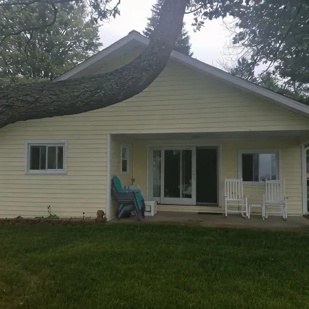 Spectacular Lake Front Home on Beautiful Higgins Lake with Amazing Sunset Views