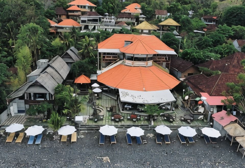 아메드 카페 앤드 호텔 케분 와얀 정원