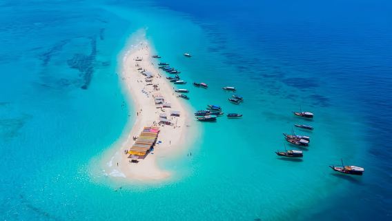 ザンジバル：プングメ砂州へのプライベートセーリングとバーベキューランチ | Trip.com