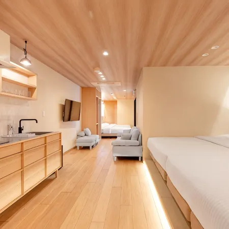 [New OPEN] Asakusa Temple! 20 seconds to Raimen / Hinoki bath · Simmons / Maximum capacity 8 people