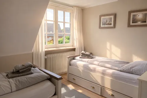 Coziness under the roof - quiet vacation apartment with balcony