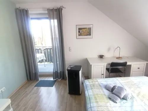 Südhang Apartment in Rehling bei Augsburg, Boxspringbetten