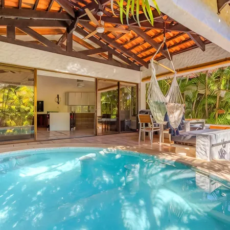Casa de Palmas -Modern Villa in 4 Star Beach Resort Short Walk to Playa Hermosa!