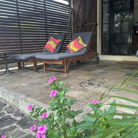 Le Morne Beach Cottage  - beach front cottage at kite and surfspot