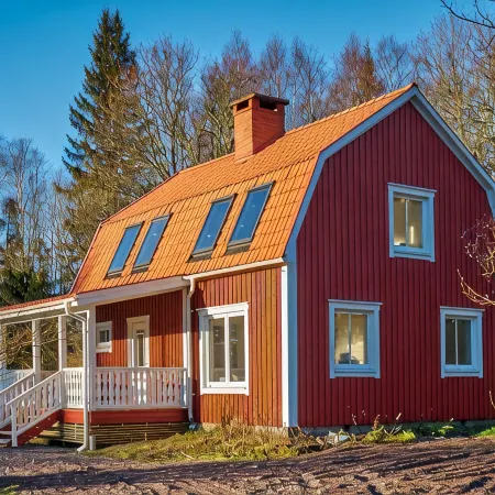 Pure nature: Top-equipped house in a secluded location with WLAN.
