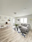 The Governor's Suite - An executive oasis featuring a hot tub, fire pit and BBQ!