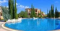 Aphrodite hills, Anatoli, 2 bedroooms apt , large terrace, 2 min from the pool