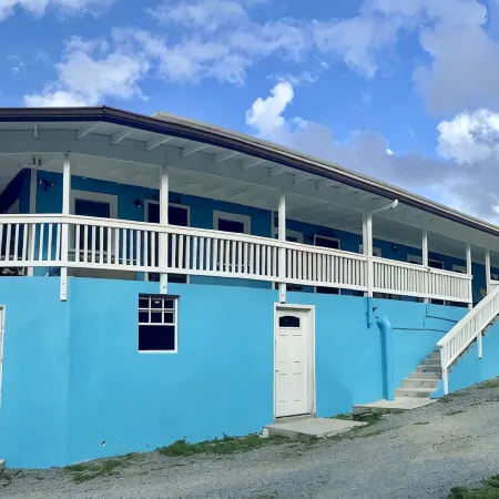 Minutes Walk to Cane Bay Beach- Porch Mountain Views, Sea from the backyard