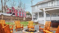 Historic Home w/ Sauna, HotTub, Speakeasy & Game Room