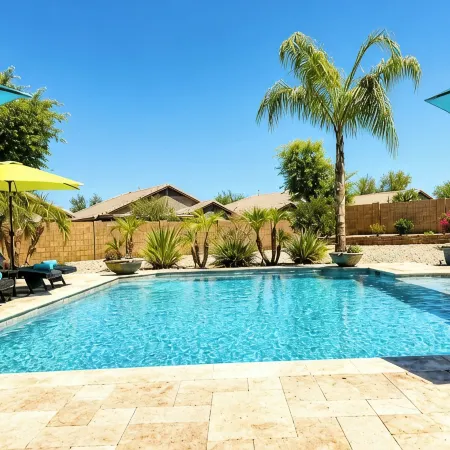 Desert Oasis in Gilbert,AZ. Power Ranch– Private Pool, Spa & Resort-Style Patio