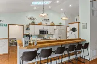 Riverfront property with private beach access with Universal EV Charging Station